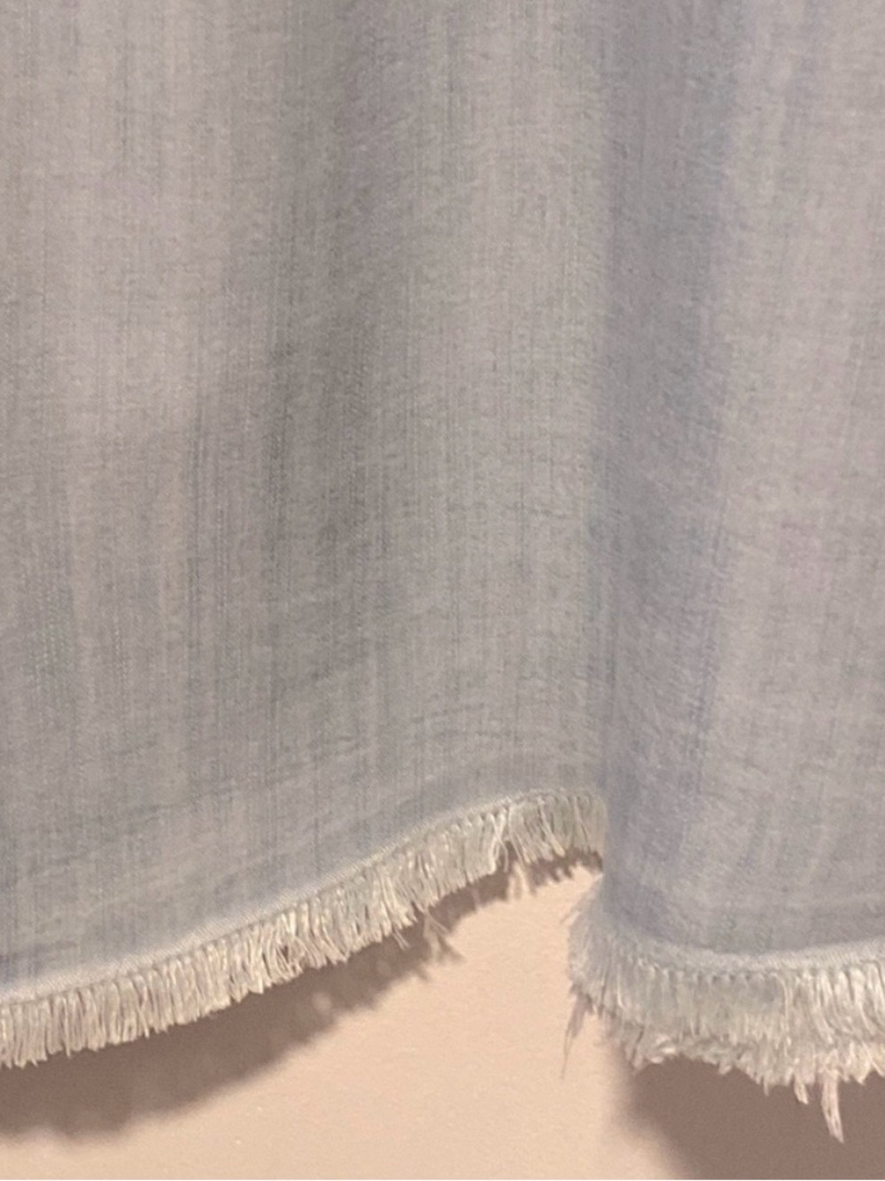 MELISSA NEPTON Pale Blue Button-Front Dress - Picture 4 of 4